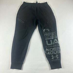 Under Armour Men's UA Protect This House Jogger Pants Black Size LG